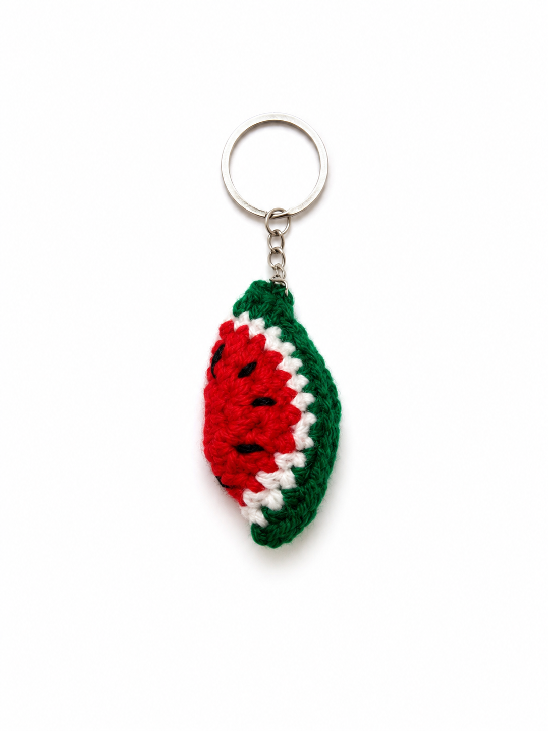Hand Crotched Watermelon Keyring