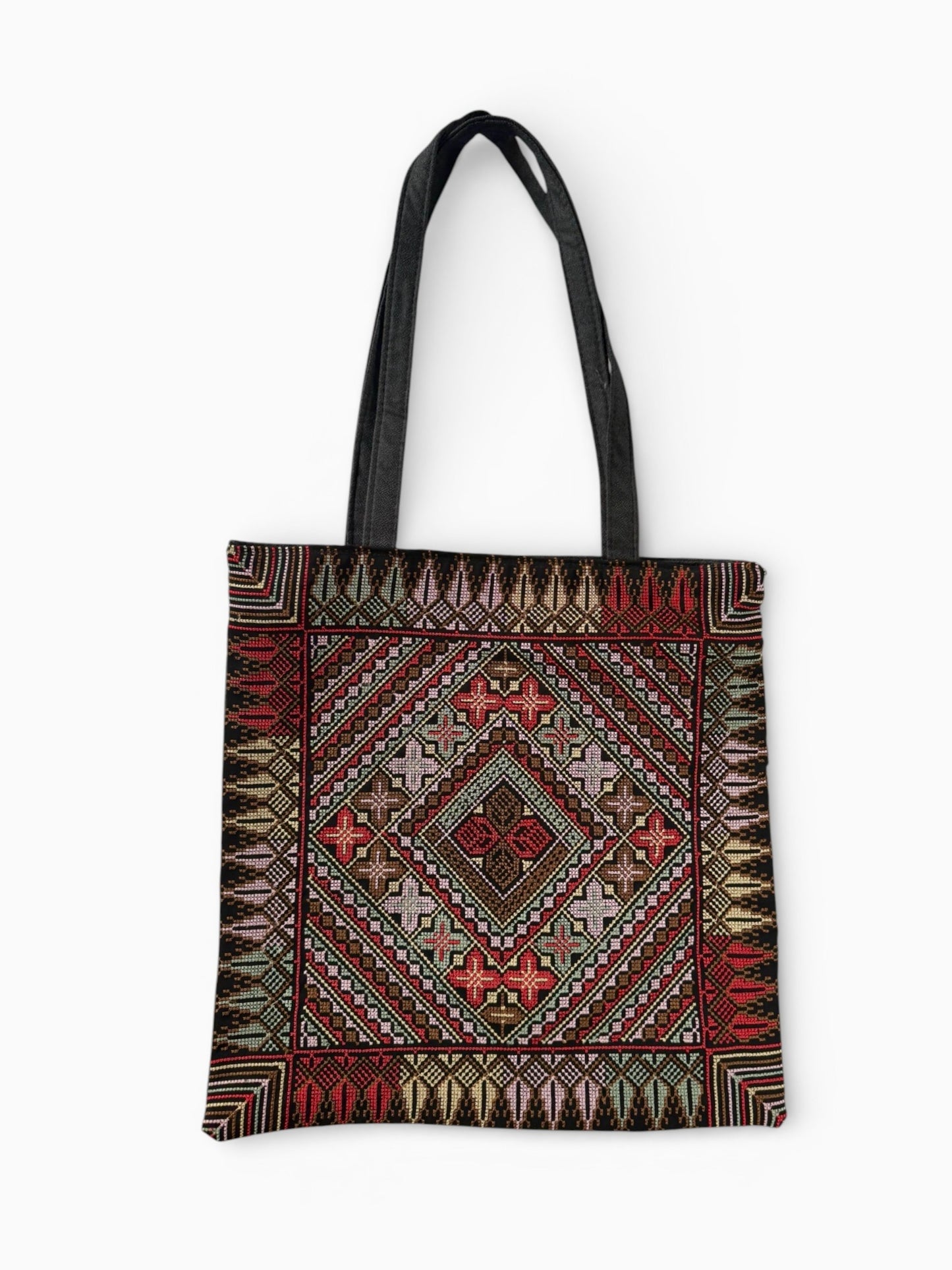 Tatreez Tote Bag - Multicoloured