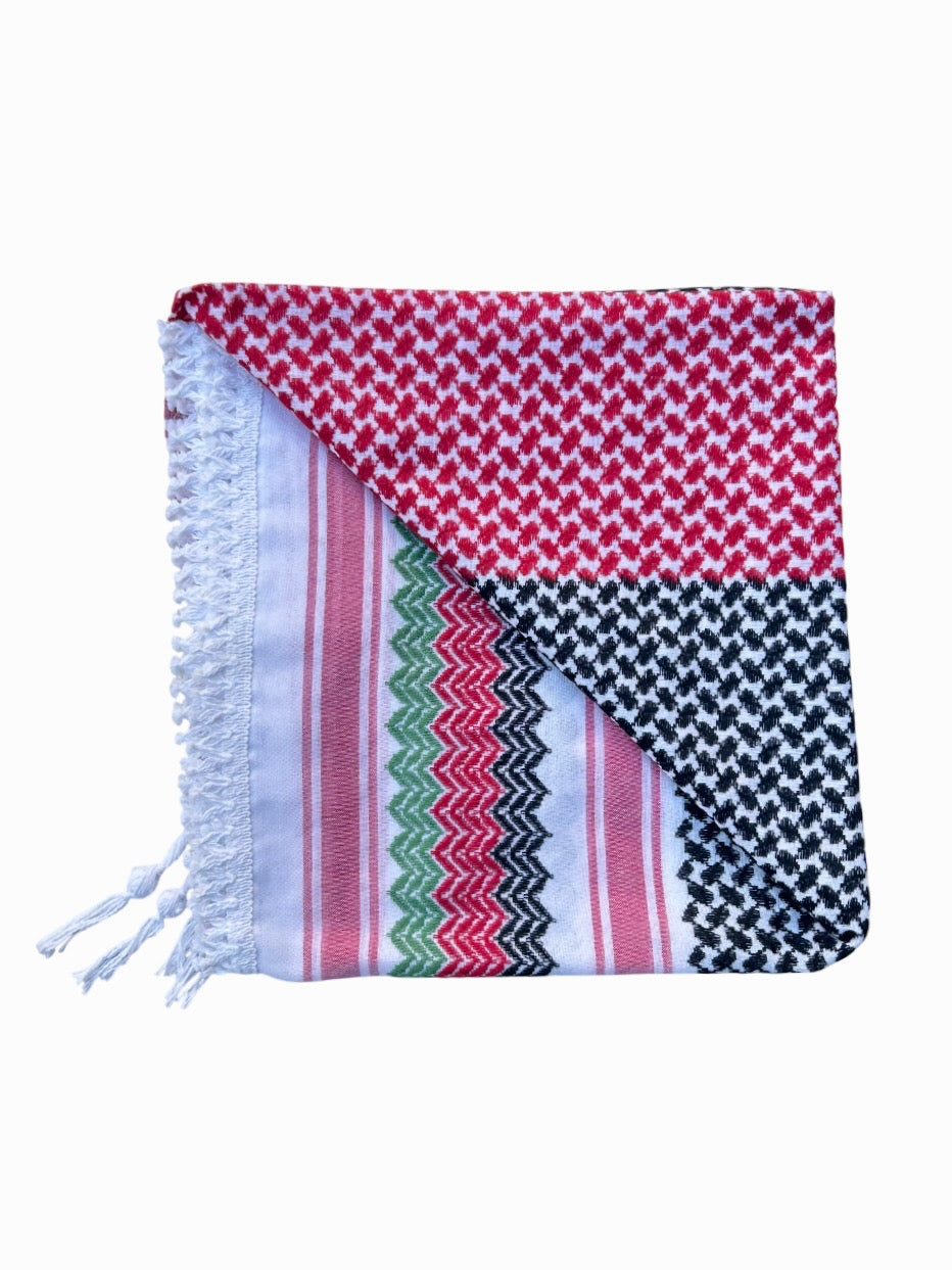 Palestinian Flag Kuffiyeh 🇵🇸