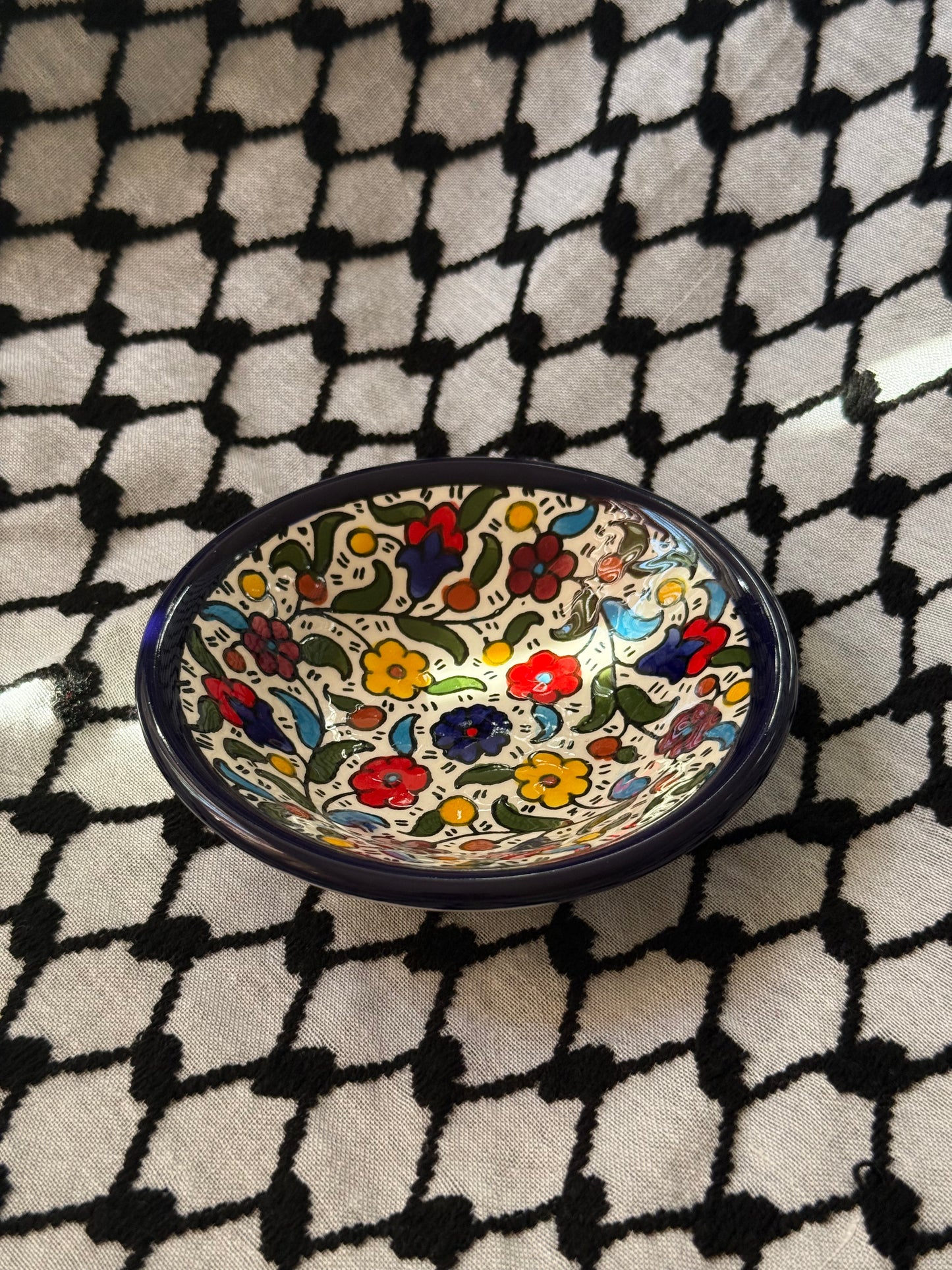 Ceramic Small Plate - Classic Floral