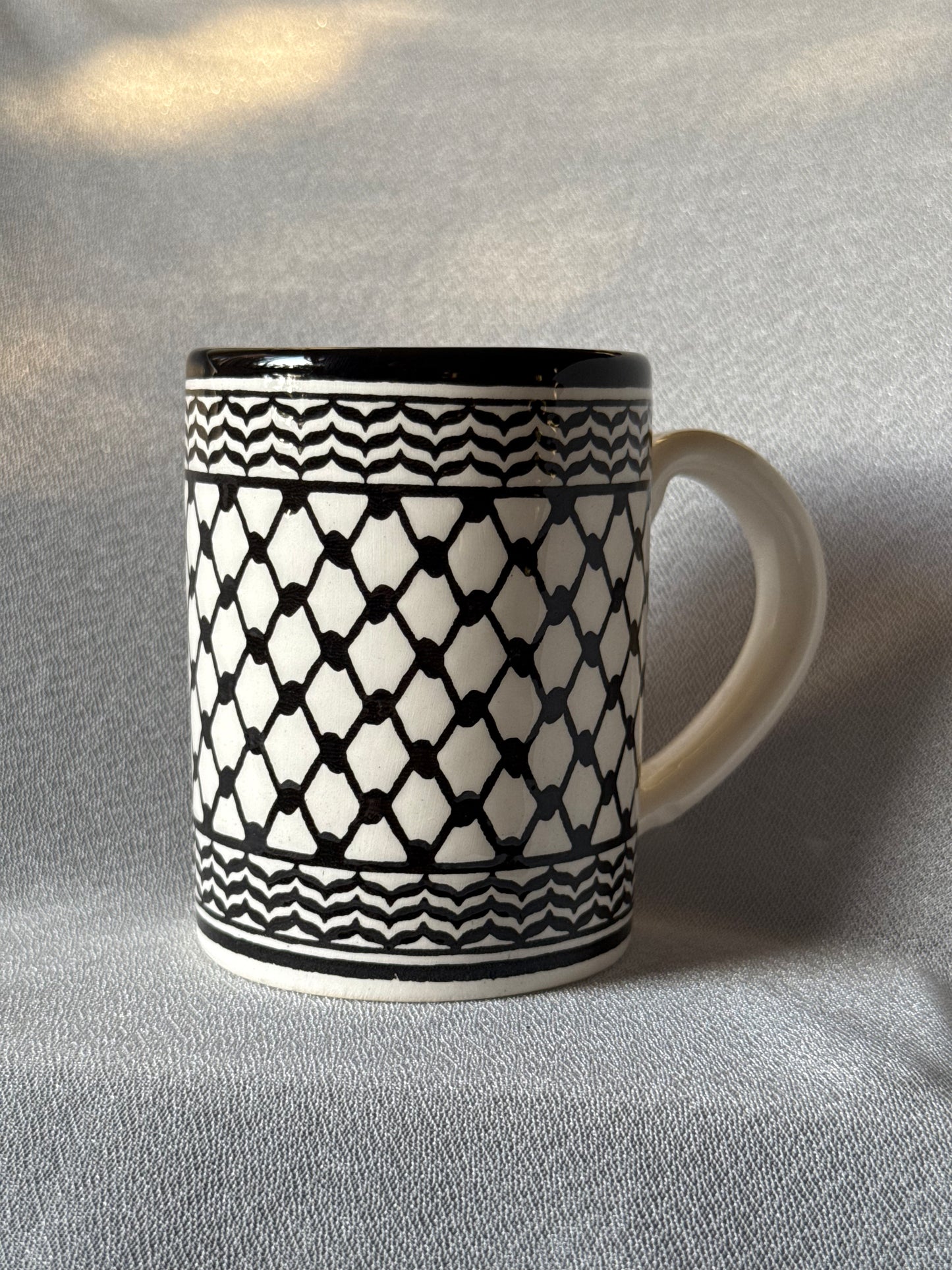 Ceramic Mug - Kuffiyeh