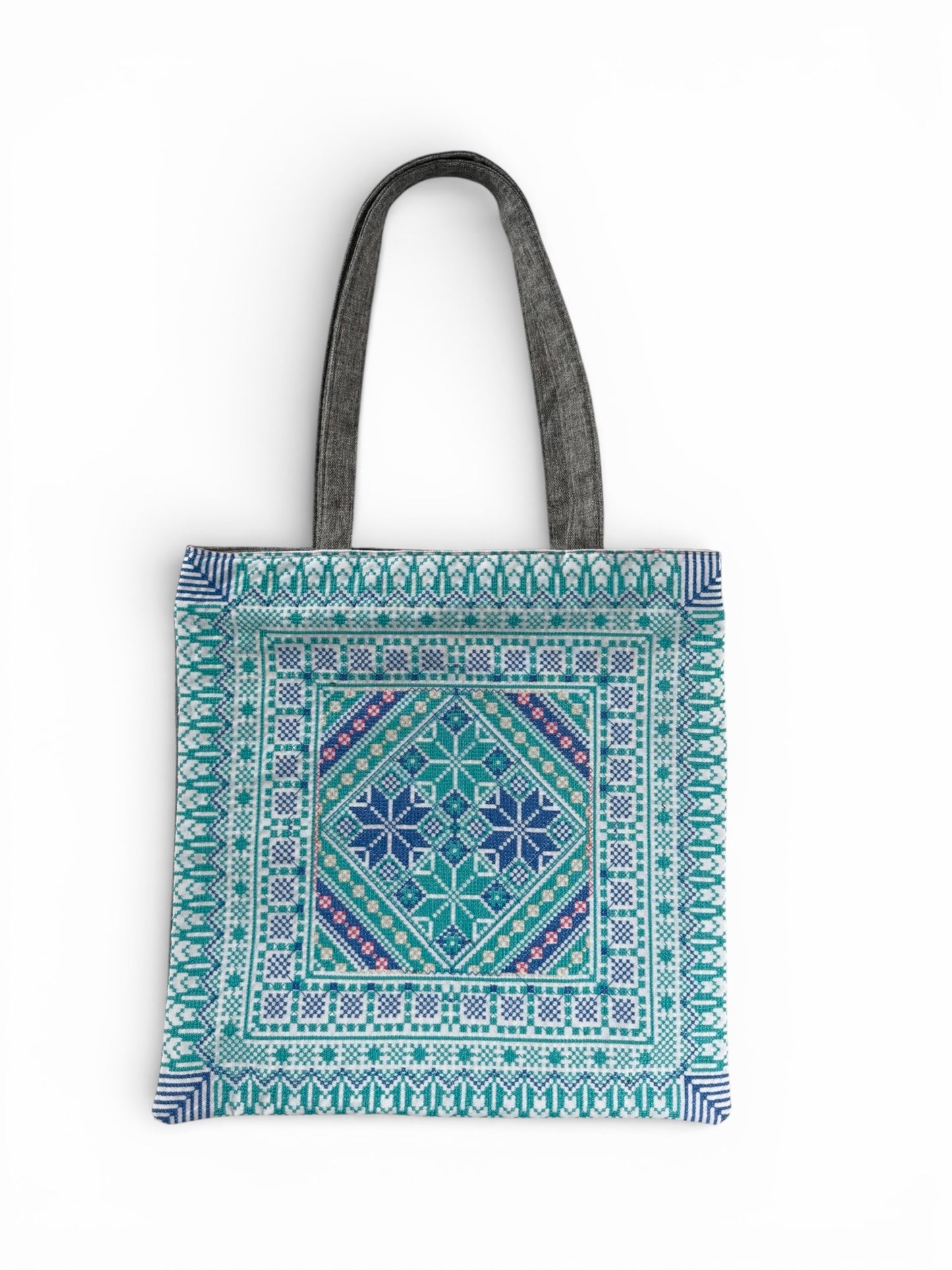 Tatreez Tote Bag - Blue