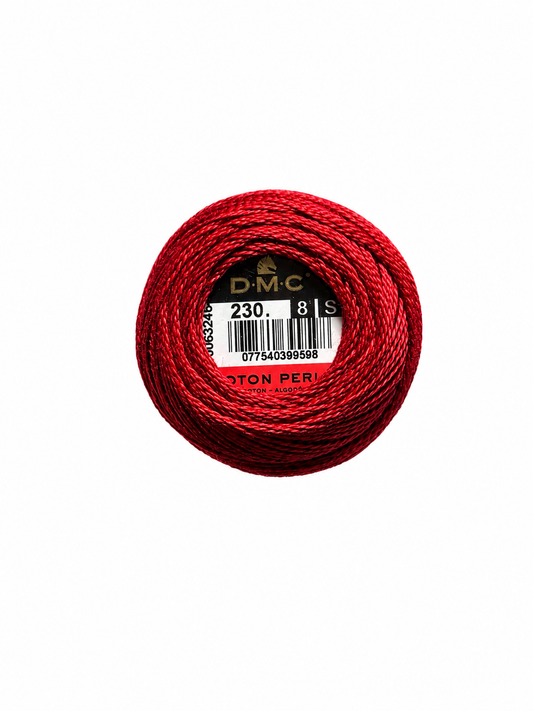 Perle Cotton 8 - DMC 230 Red