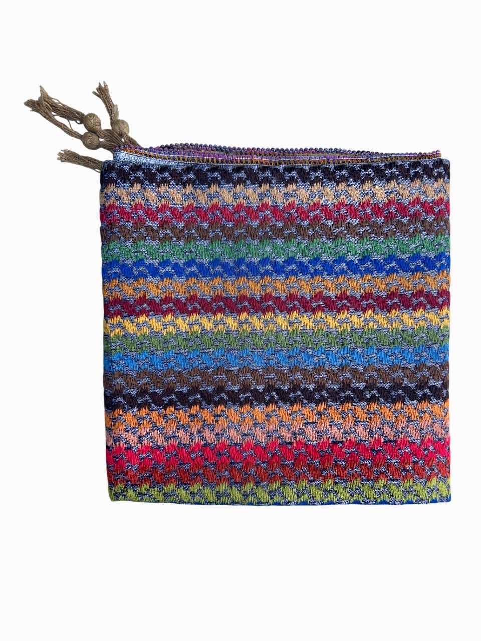 Grey Multicoloured Kuffiyeh