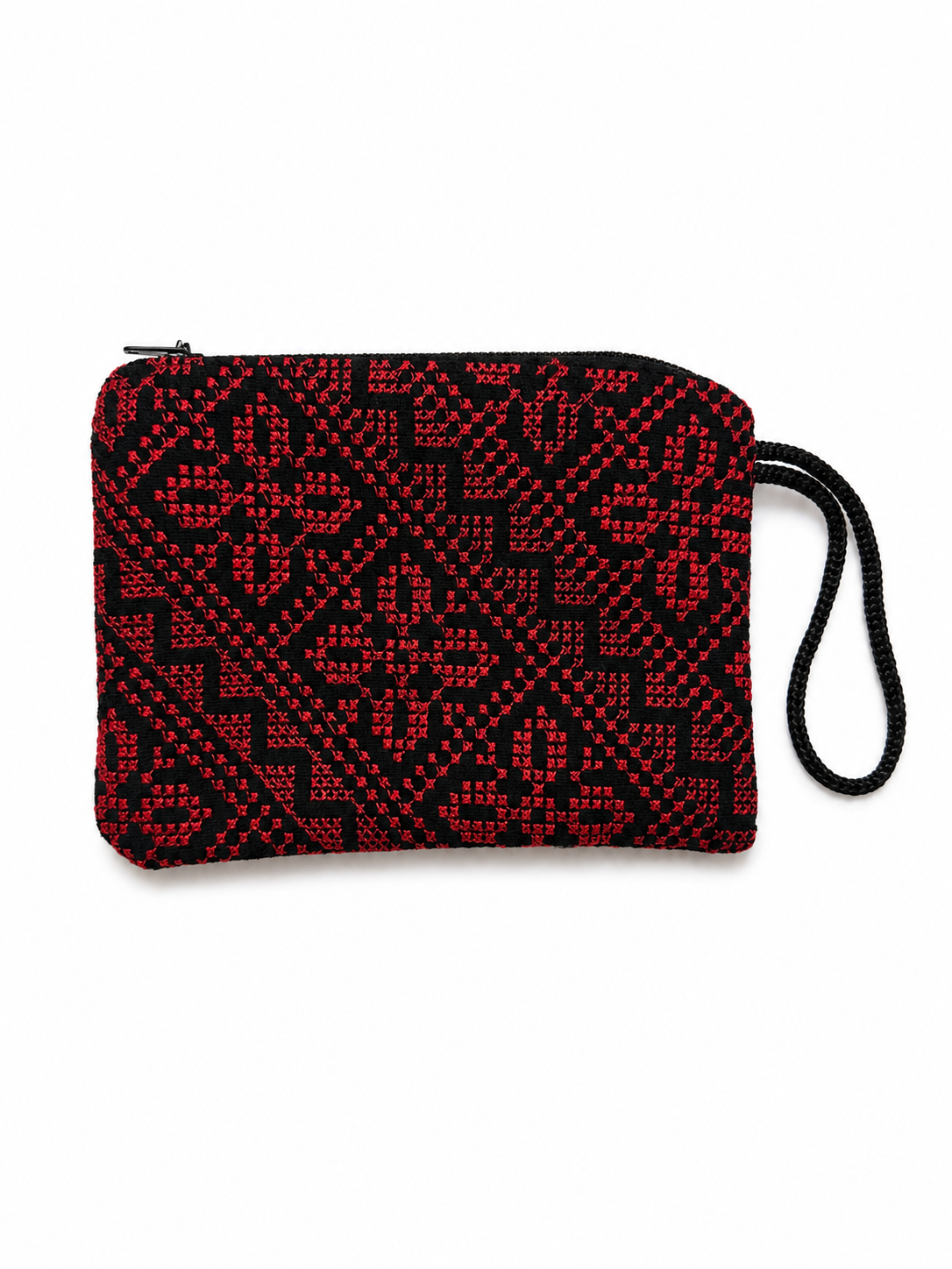 Tatreez Coin Pouch - Red 2