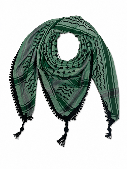 Green and Black Kuffiyeh