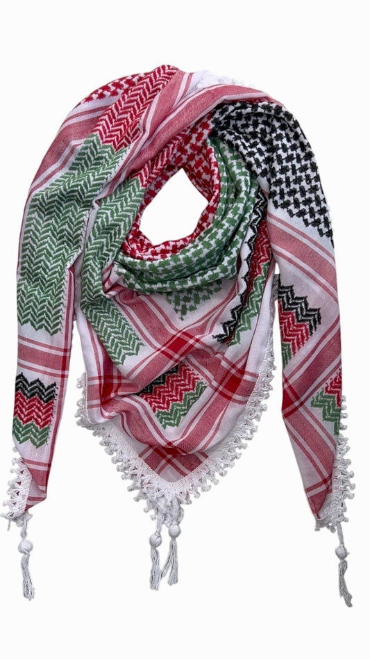 Palestinian Flag Kuffiyeh 🇵🇸