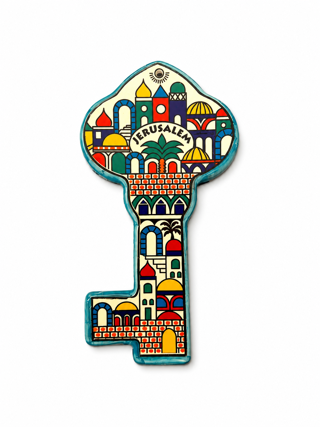 Ceramic Key of Return - Jerusalem