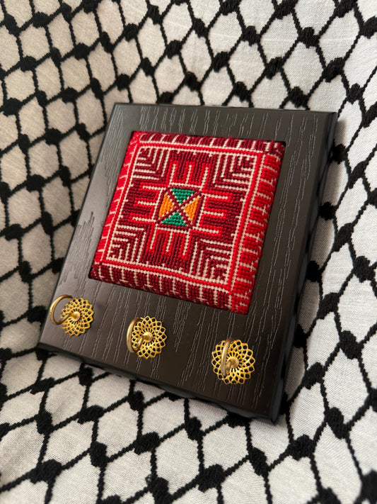 Key Hanger - Hand Embroidered