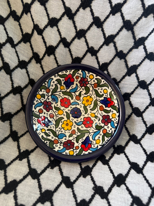 Ceramic Small Plate - Classic Floral