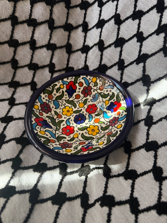 Ceramic Small Plate - Classic Floral