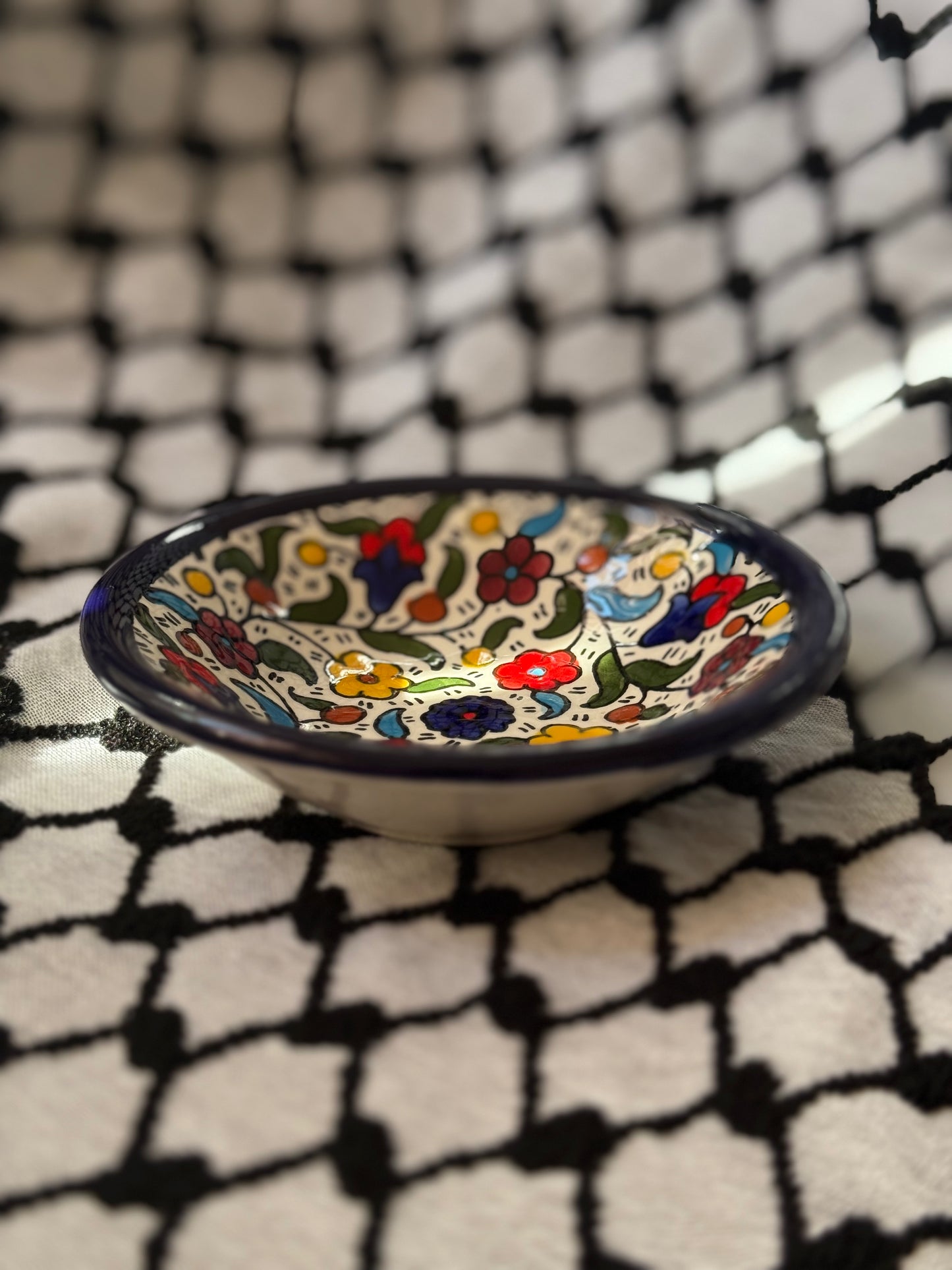 Ceramic Small Plate - Classic Floral