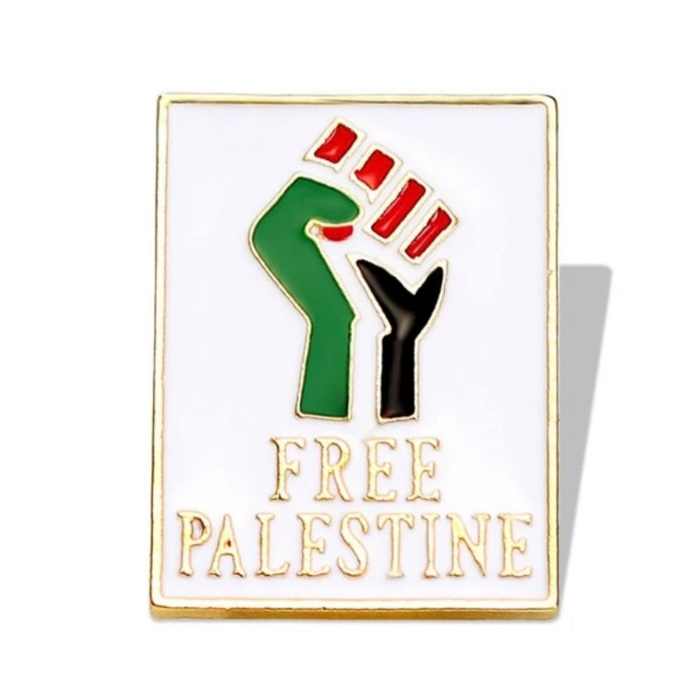 Free Palestine Pin
