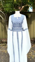 Blue Safad Thobe
