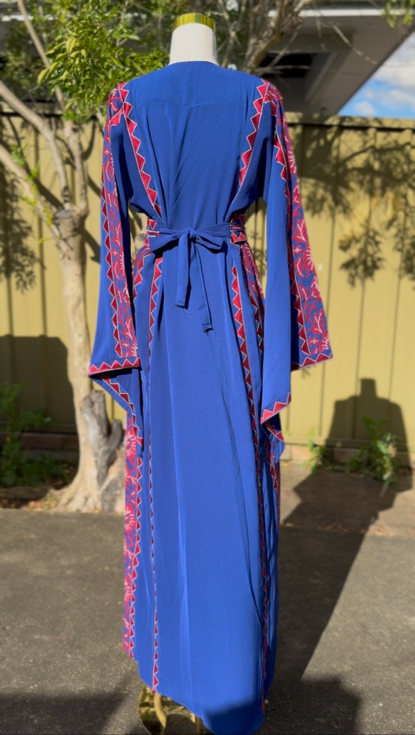 Blue and Red Nazla Thobe