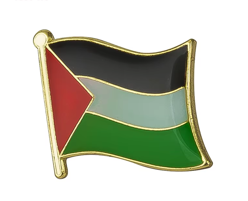 Palestine Flag Pin