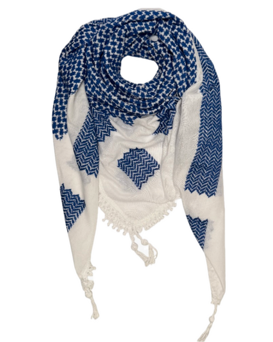 Blue Kuffiyeh